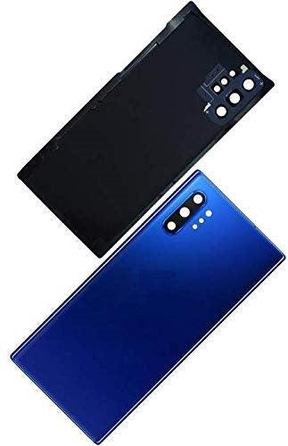 Back Glass Panel for Samsung Galaxy Note 10 Blue with Camera Lens Module and Self Adhesive Tape - EGFix Back Glass Panel for Samsung Galaxy Note 10 Blue with Camera Lens Module and Self Adhesive Tape - EGFix